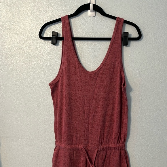 5/$25 | LOFT Heathered Pajama Romper - Picture 2 of 8